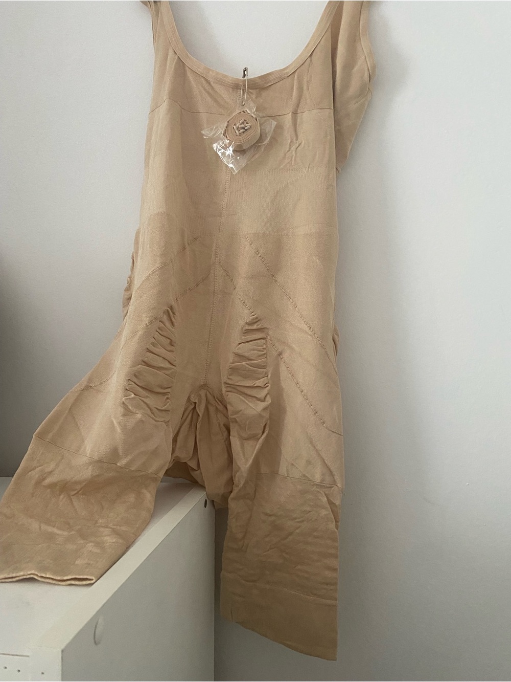 Beige Shapewear Bodysuit